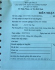 Giấy biên nhận hồ sơ