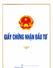 Giấy chứng nhận đầu tư