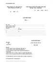 Biên nhận hồ sơ