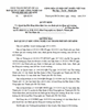 Decision on establishment of EIA appraisal council