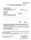 Văn bản chấp thuận